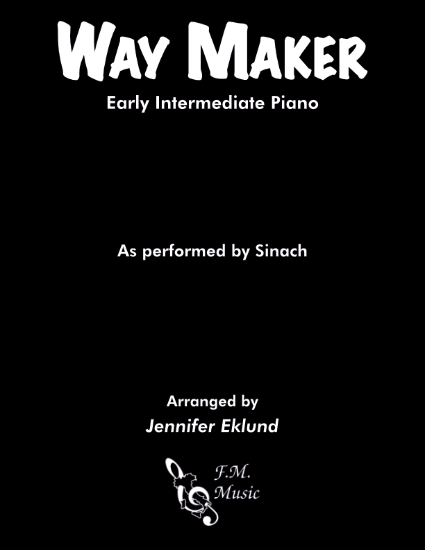 Way Maker (Early Intermediate Piano)